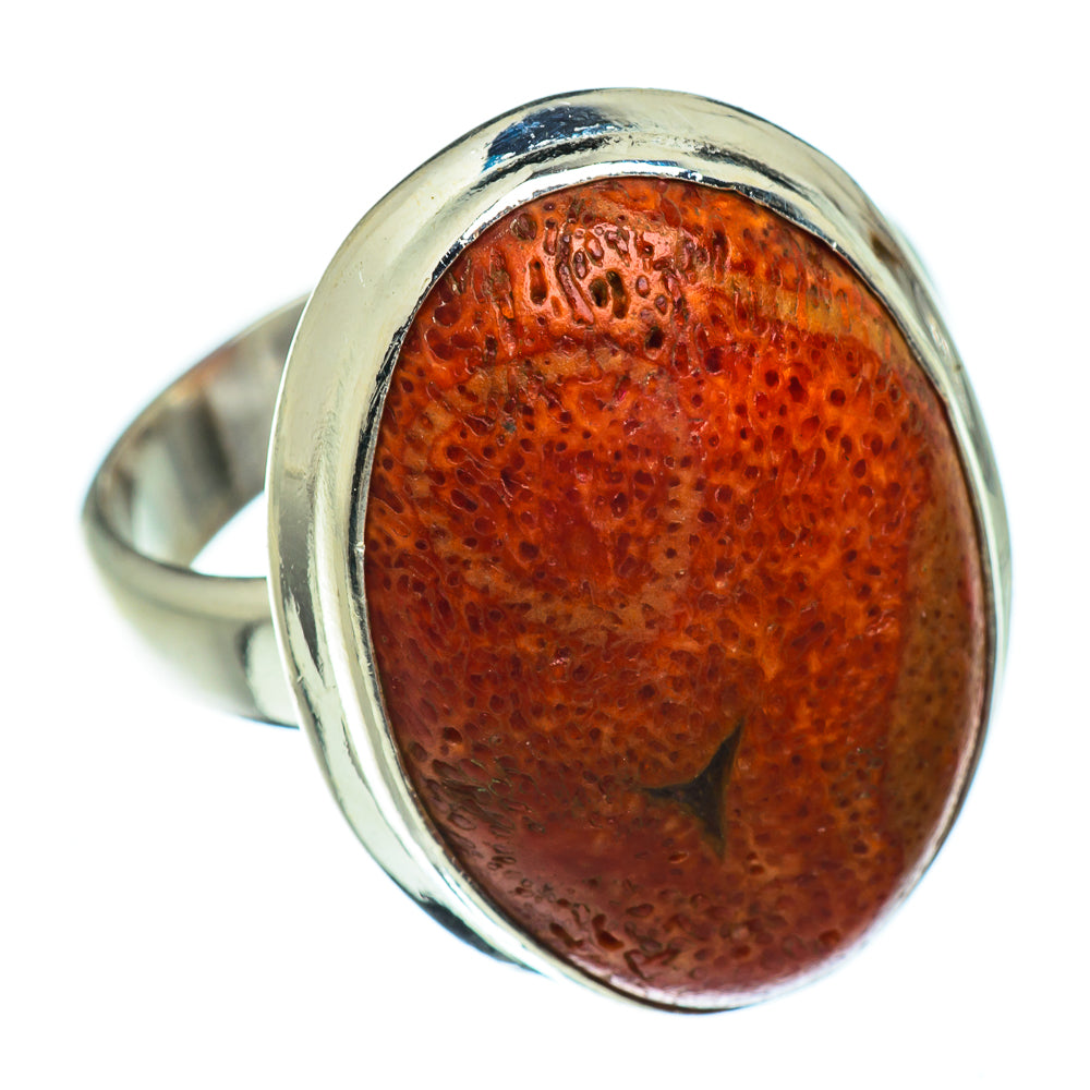 Sponge Coral Rings handcrafted by Anasilvercos - RING48002