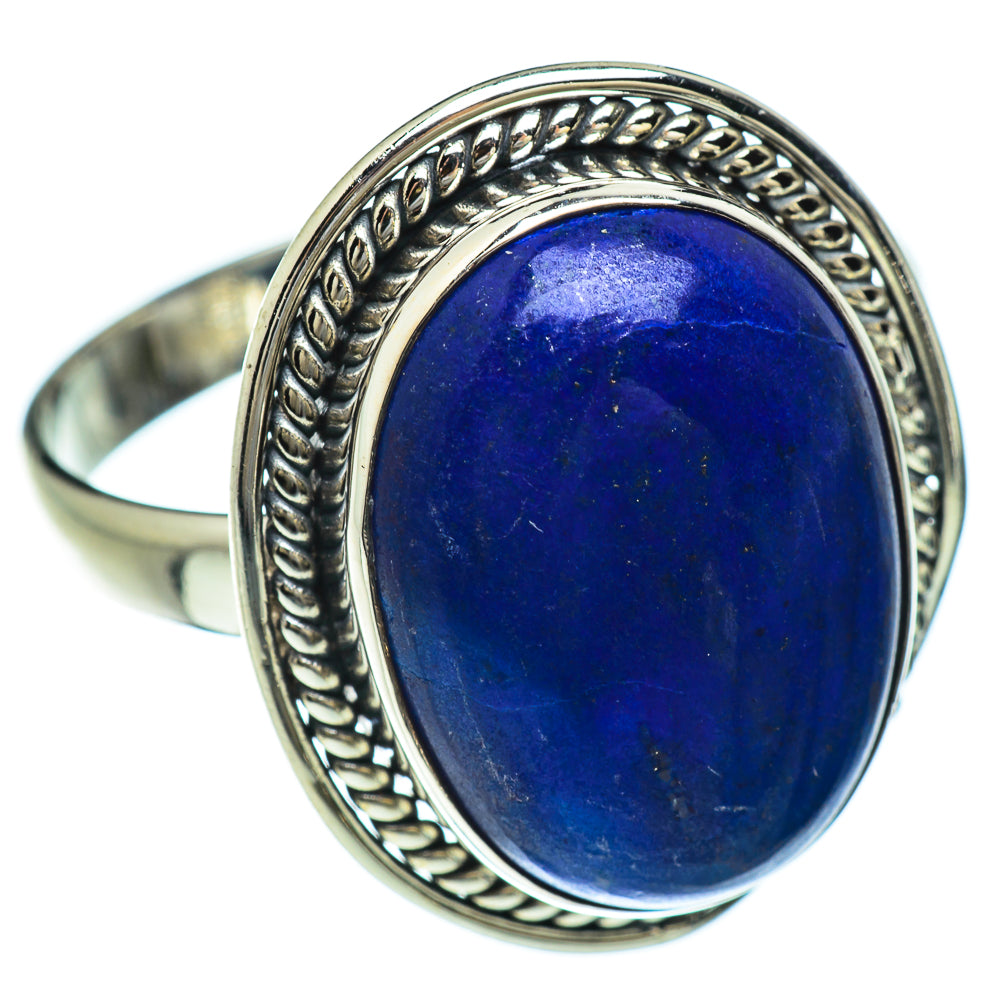 Lapis Lazuli Rings handcrafted by Anasilvercos - RING48023