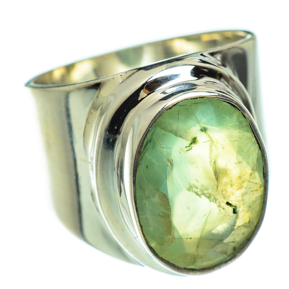 Prehnite Rings handcrafted by Anasilvercos - RING48063