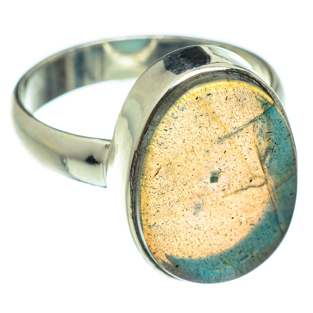 Labradorite Rings handcrafted by Anasilvercos - RING48179