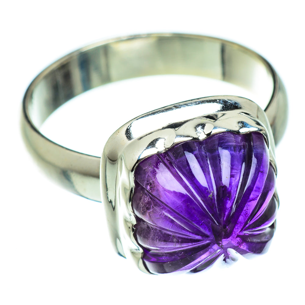 Amethyst Rings handcrafted by Anasilvercos - RING48190