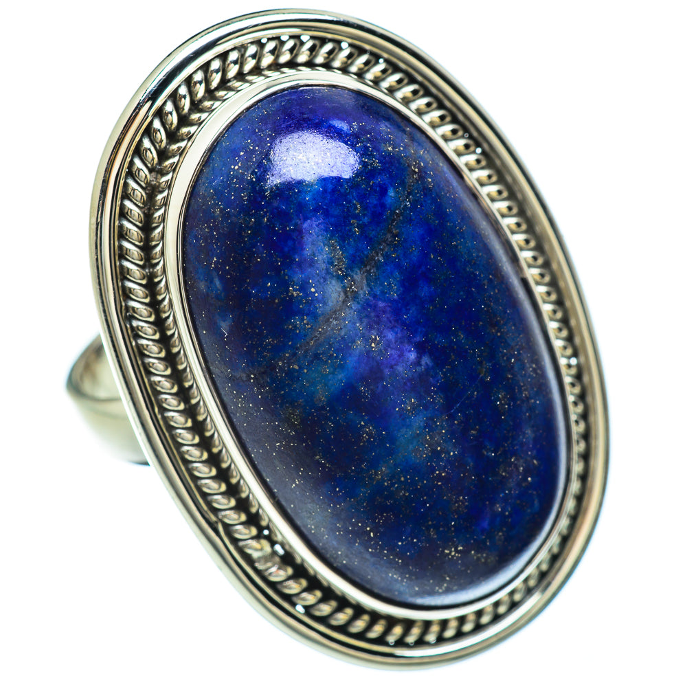 Lapis Lazuli Rings handcrafted by Anasilvercos - RING48255