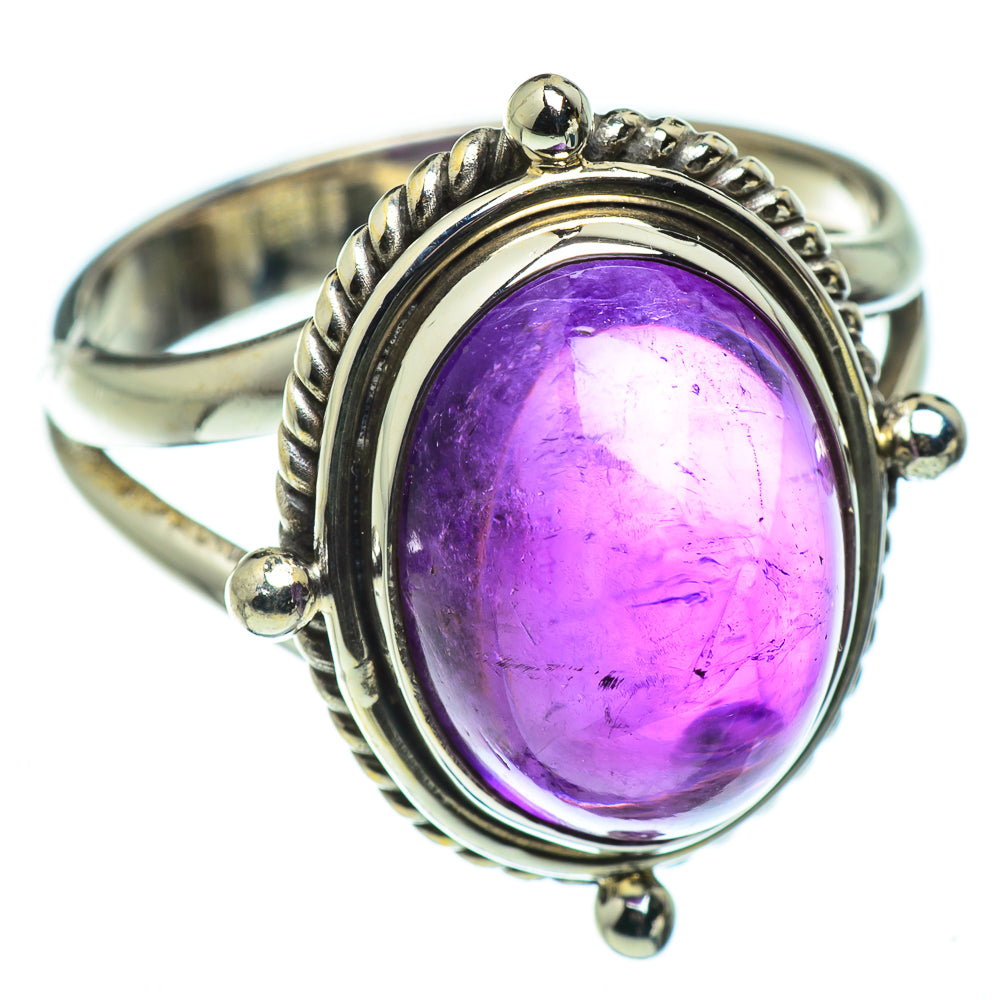 Amethyst Rings handcrafted by Anasilvercos - RING48471