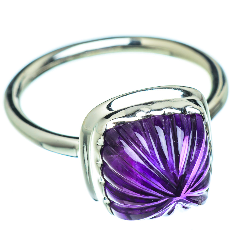 Amethyst Rings handcrafted by Anasilvercos - RING48498