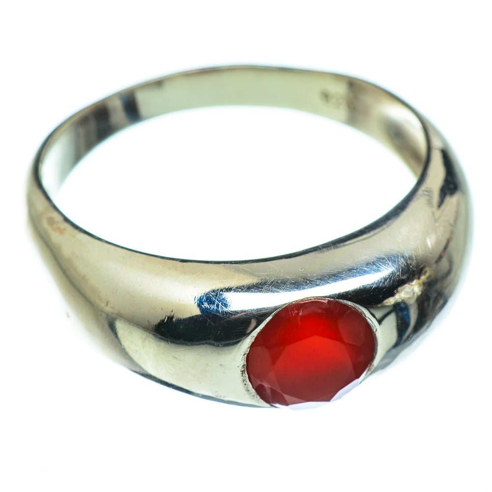Red Onyx Rings handcrafted by Anasilvercos - RING48520