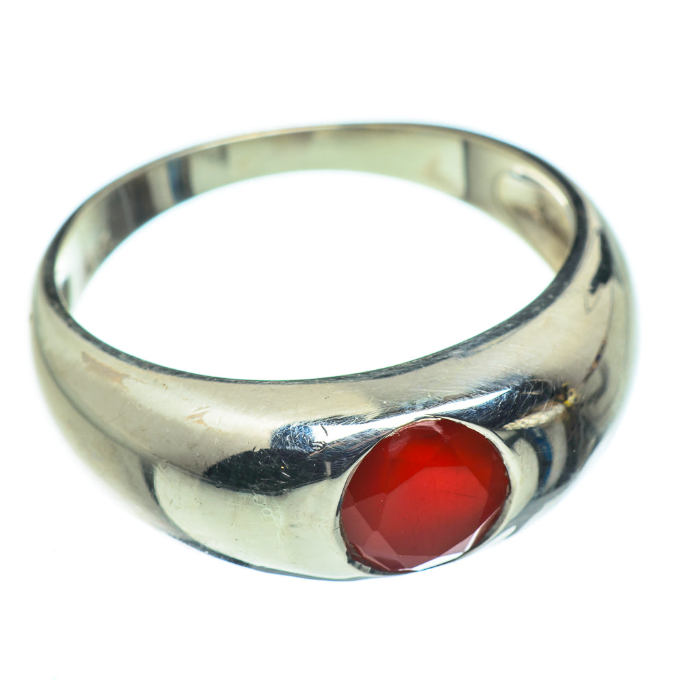 Red Onyx Rings handcrafted by Anasilvercos - RING48545