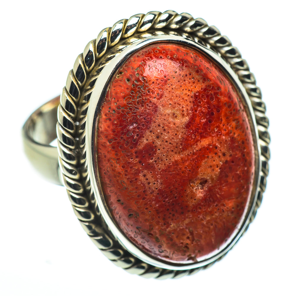 Sponge Coral Rings handcrafted by Anasilvercos - RING48547