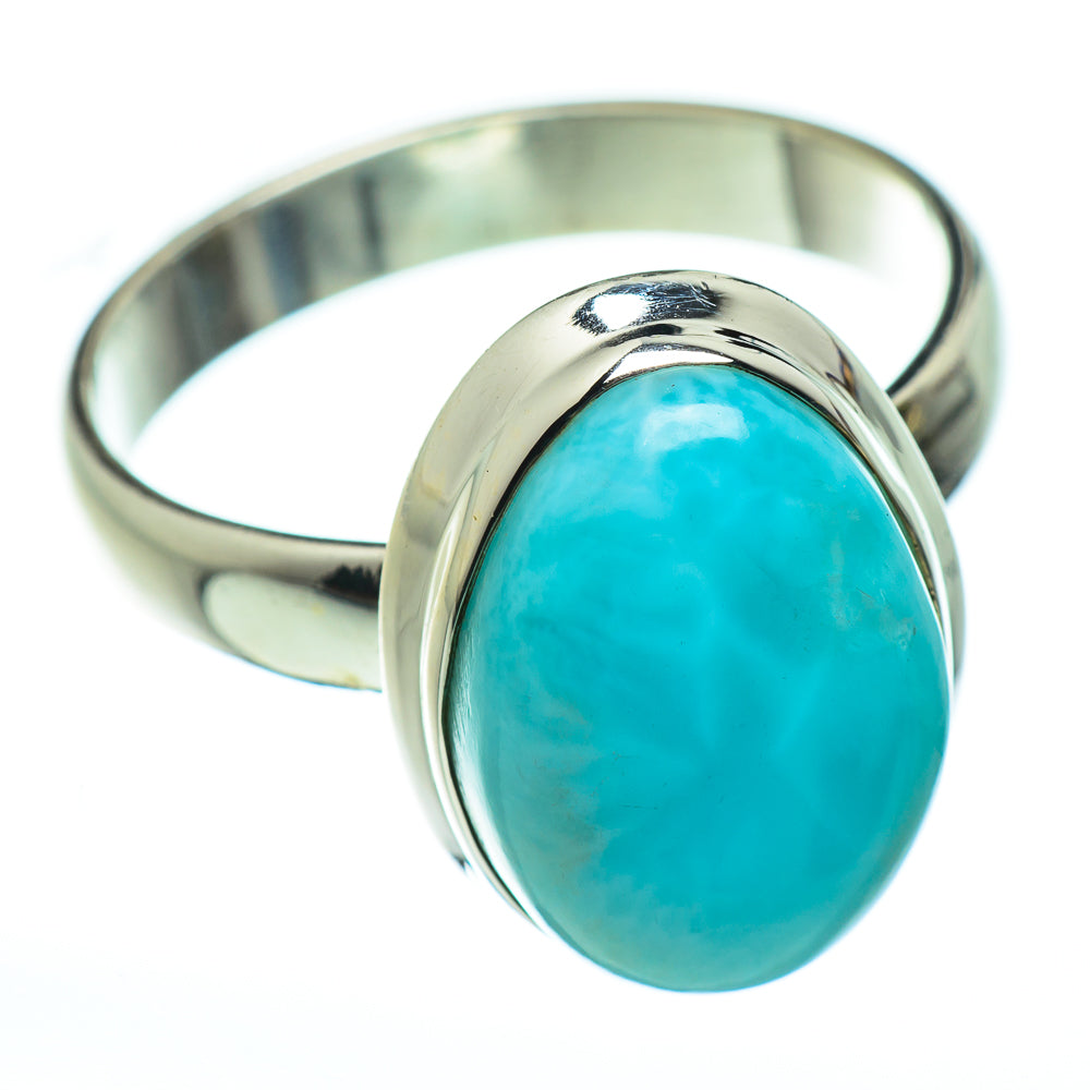 Larimar Rings handcrafted by Anasilvercos - RING48562