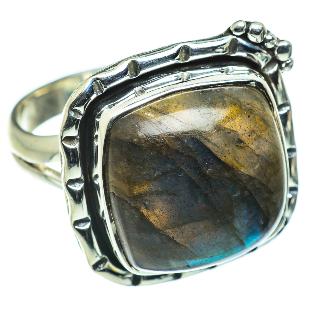 Labradorite Rings handcrafted by Anasilvercos - RING48564