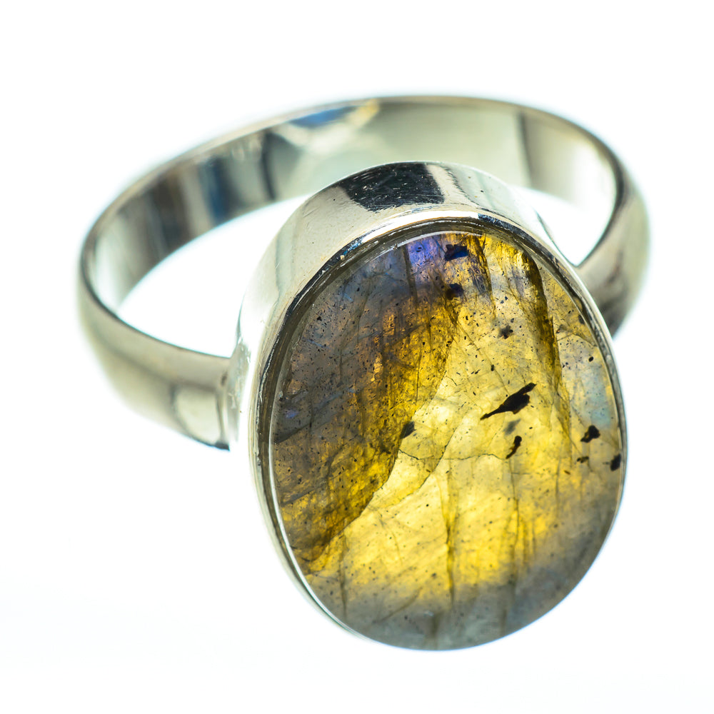 Labradorite Rings handcrafted by Anasilvercos - RING48580