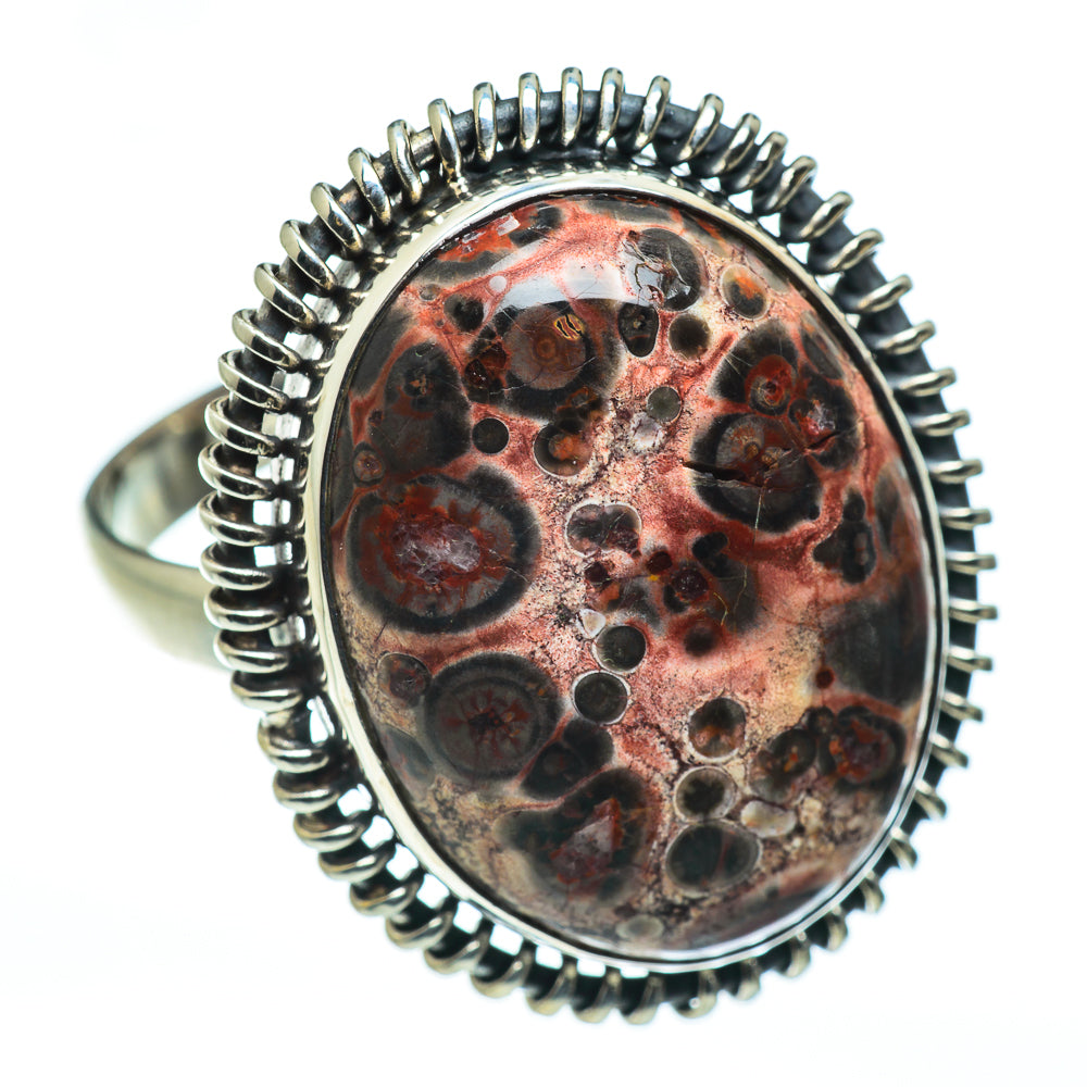 Poppy Jasper Rings handcrafted by Anasilvercos - RING48641