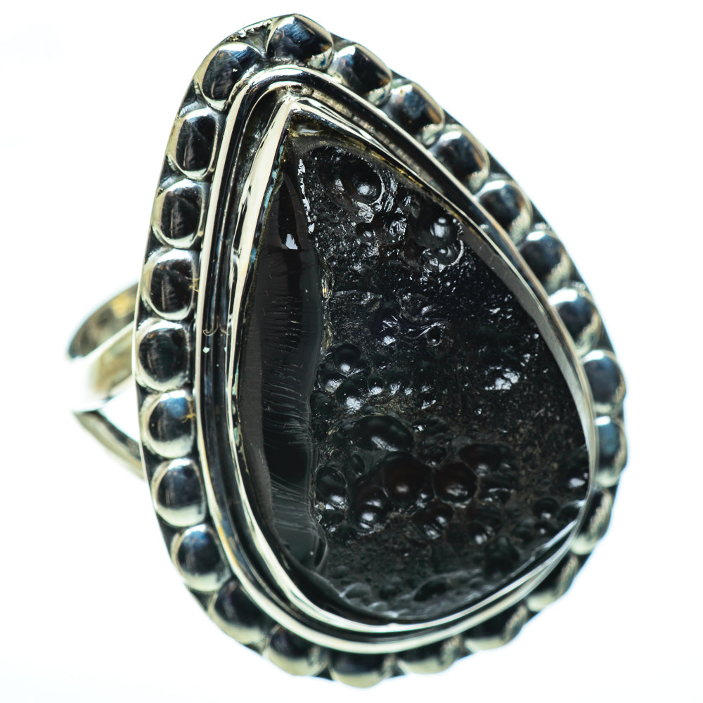 Tektite Rings handcrafted by Anasilvercos - RING48680