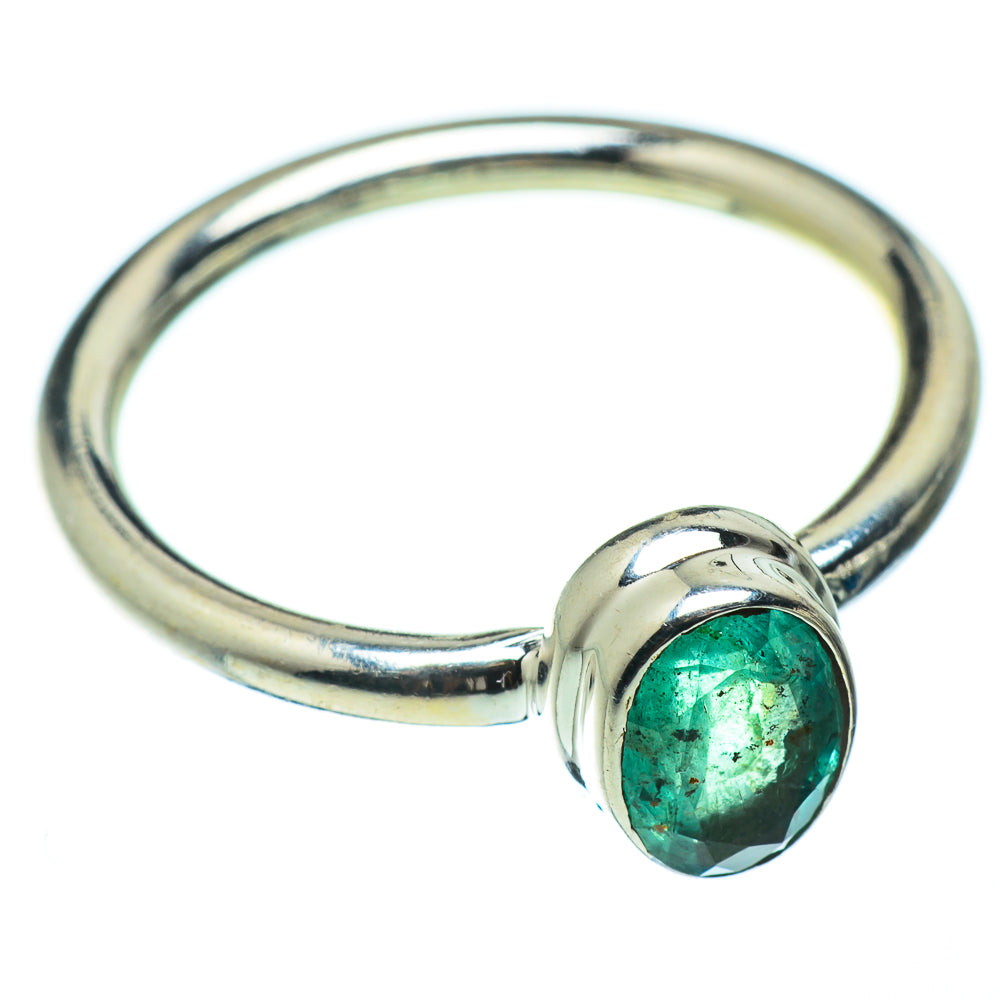 Zambian Emerald Rings handcrafted by Anasilvercos - RING48875