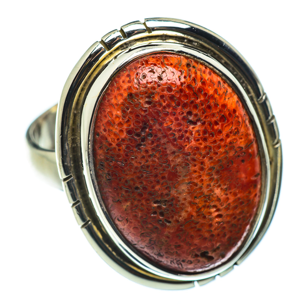 Sponge Coral Rings handcrafted by Anasilvercos - RING48879