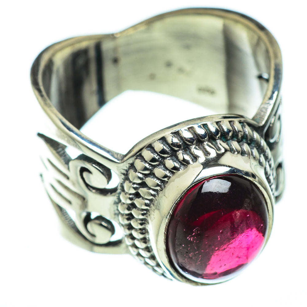 Garnet Rings handcrafted by Anasilvercos - RING48886