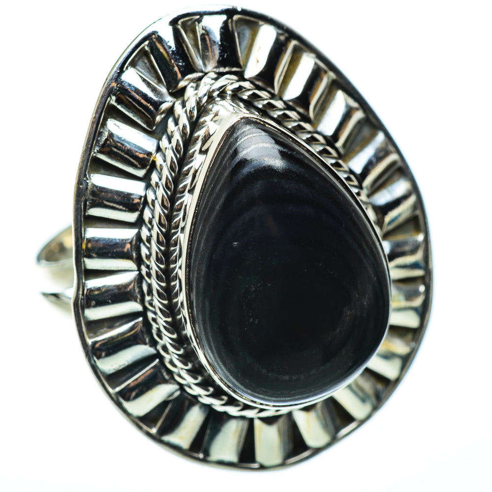 Psilomelane Rings handcrafted by Anasilvercos - RING49014