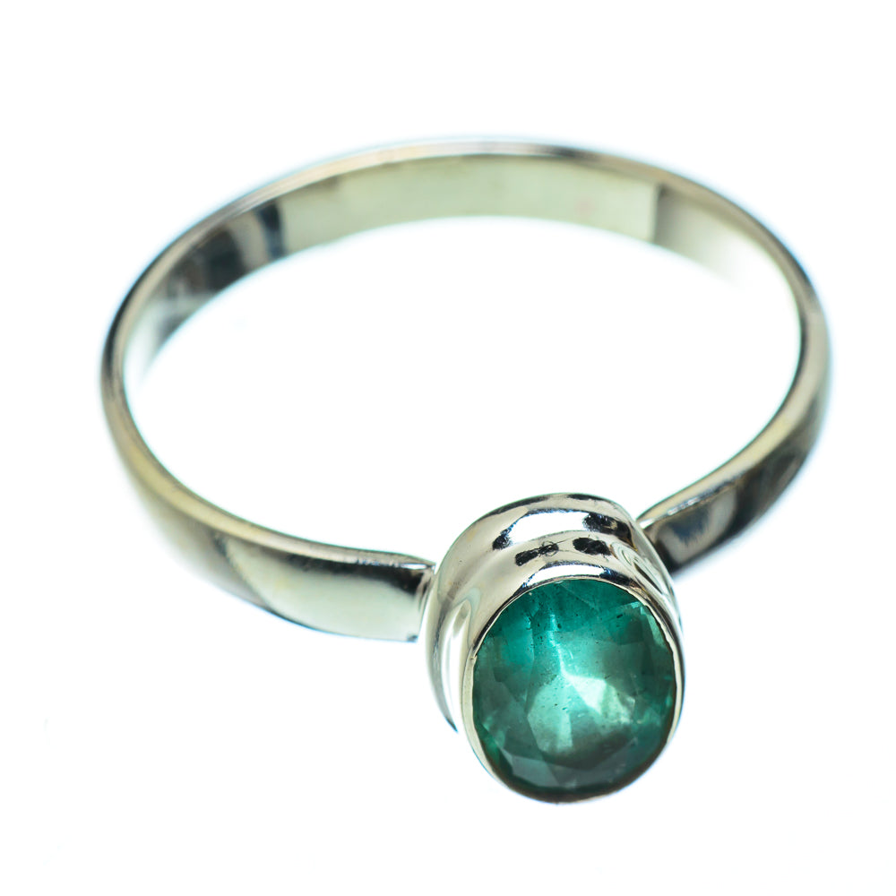 Zambian Emerald Rings handcrafted by Anasilvercos - RING49098