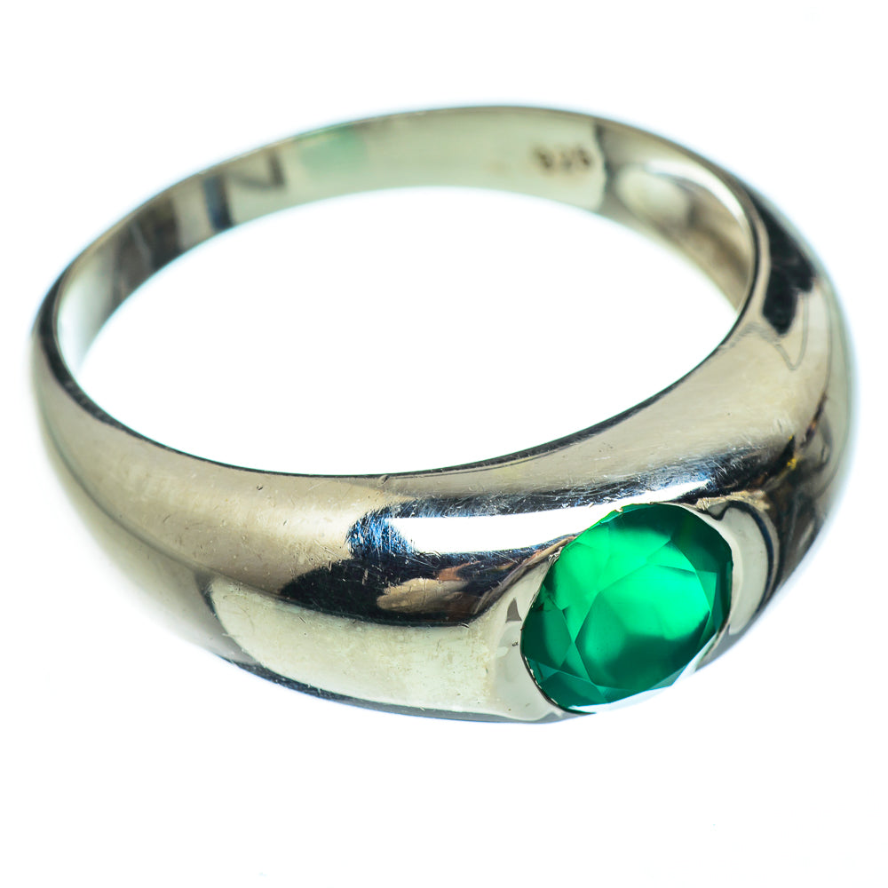 Green Onyx Rings handcrafted by Anasilvercos - RING49130