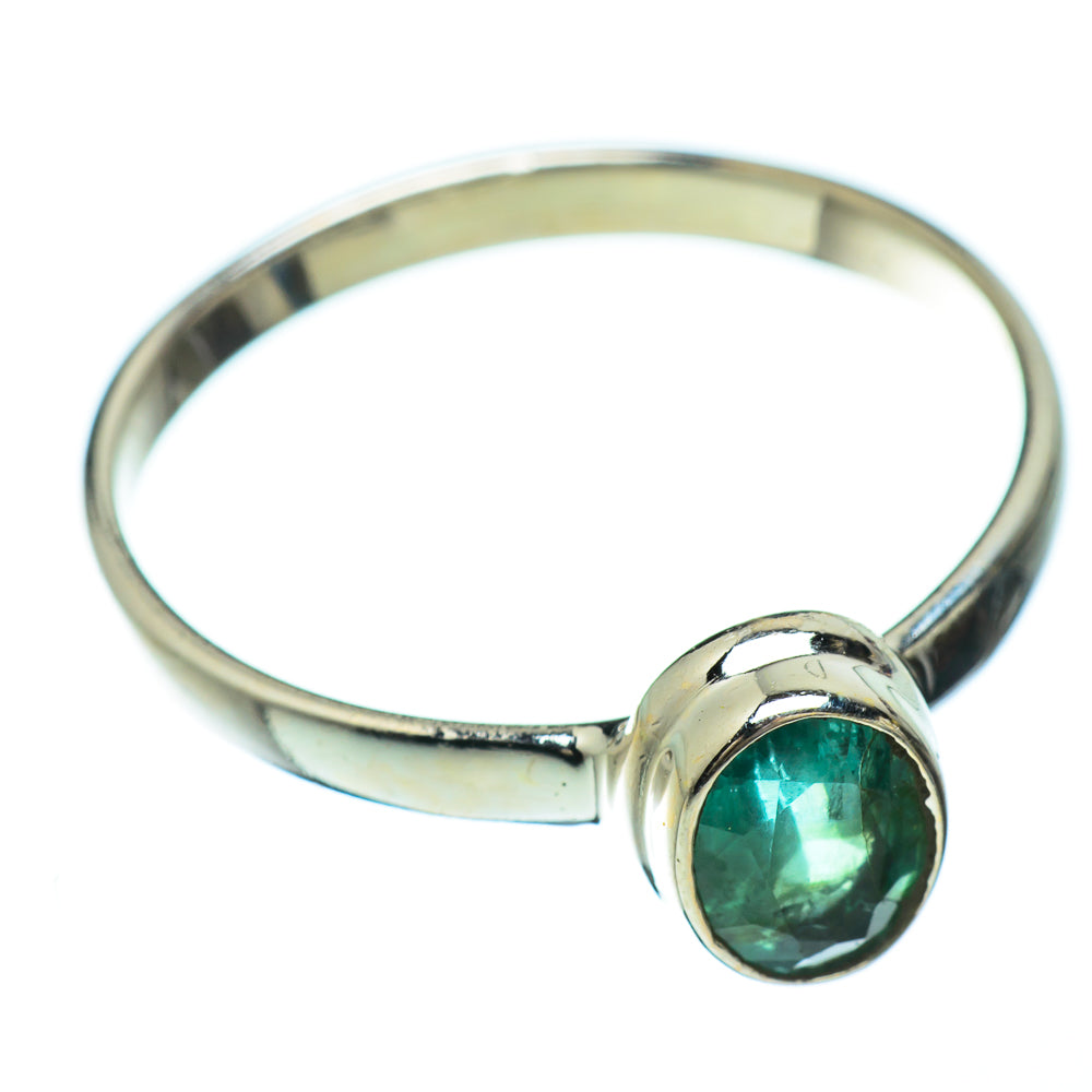 Zambian Emerald Rings handcrafted by Anasilvercos - RING49232