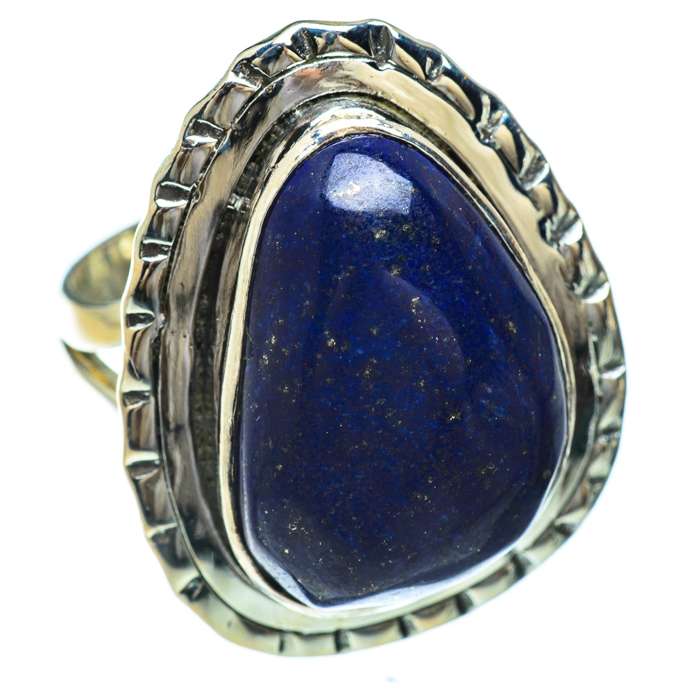 Lapis Lazuli Rings handcrafted by Anasilvercos - RING49257