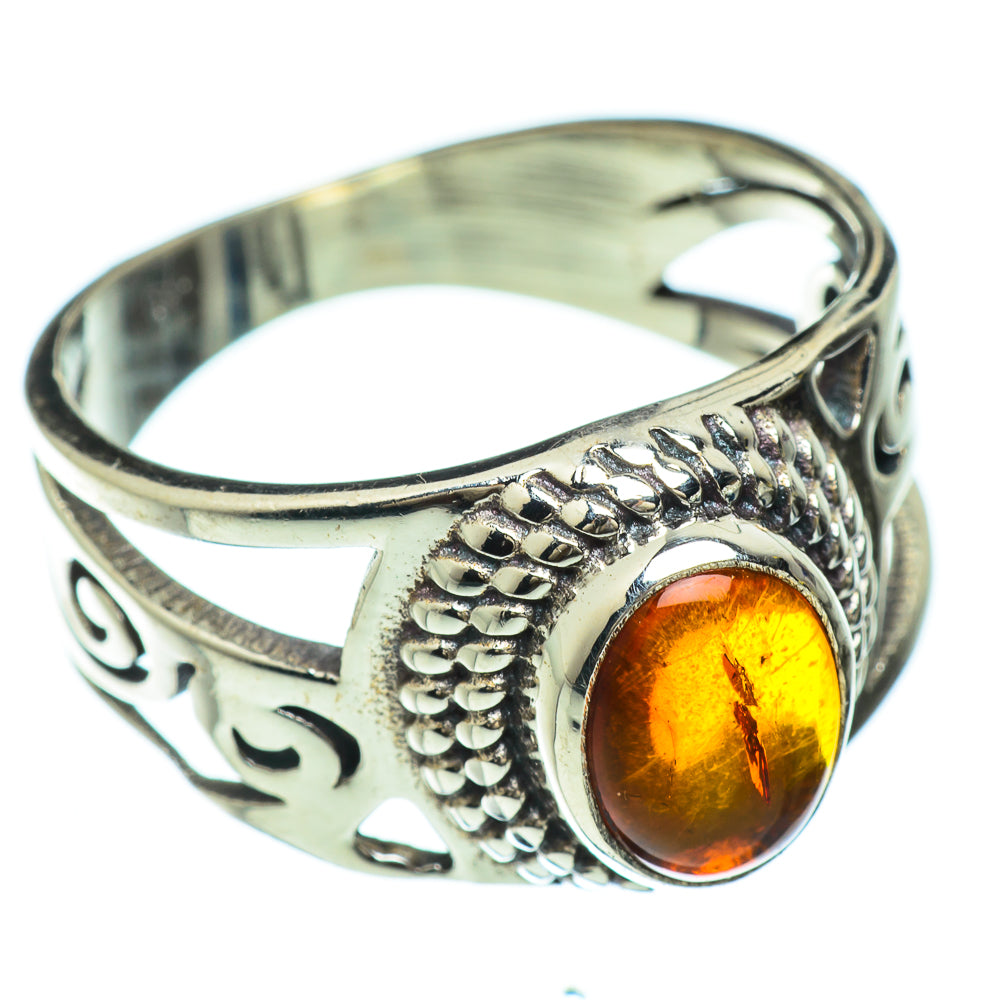 Baltic Amber Rings handcrafted by Anasilvercos - RING49271
