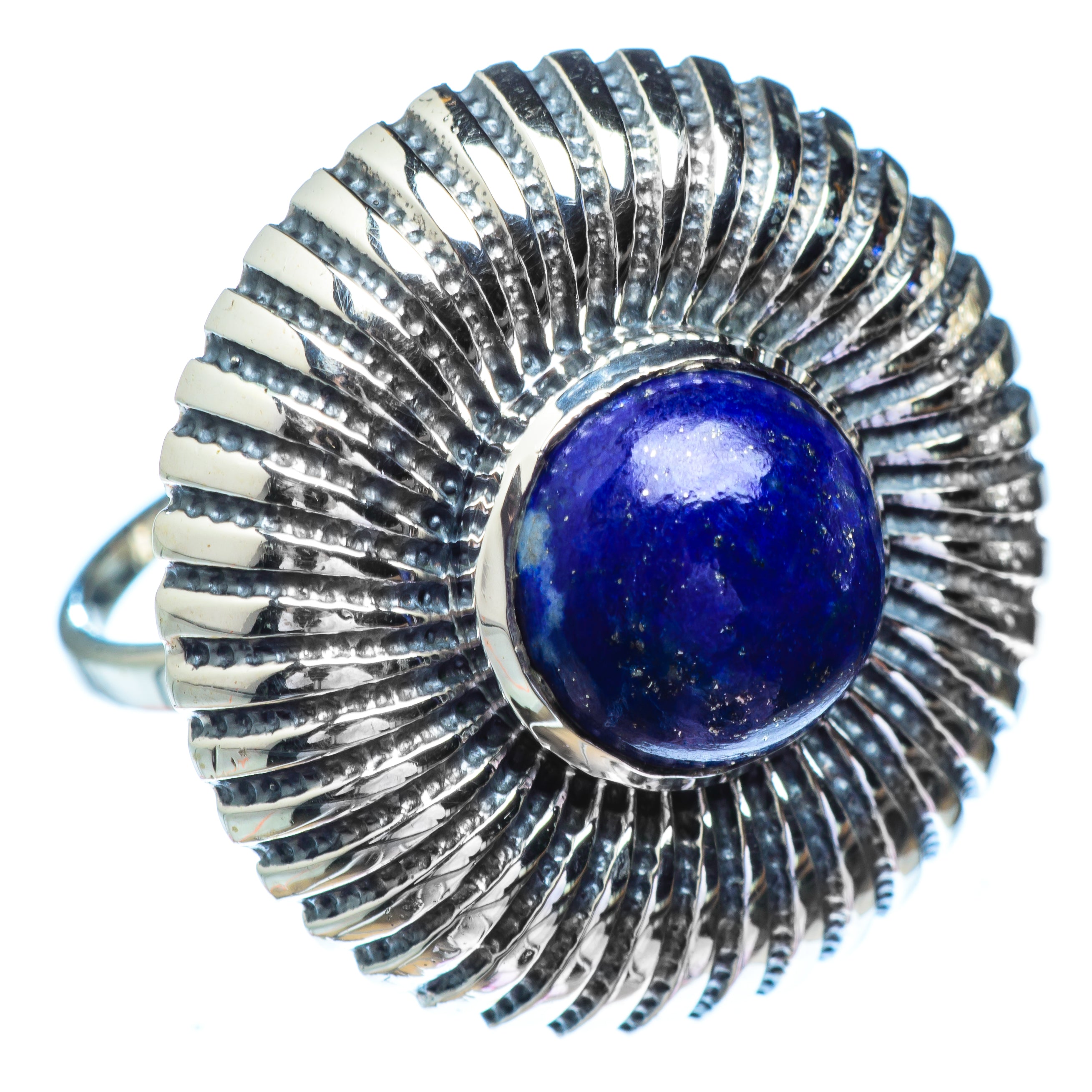 Lapis Lazuli Rings handcrafted by Anasilvercos - RING4931