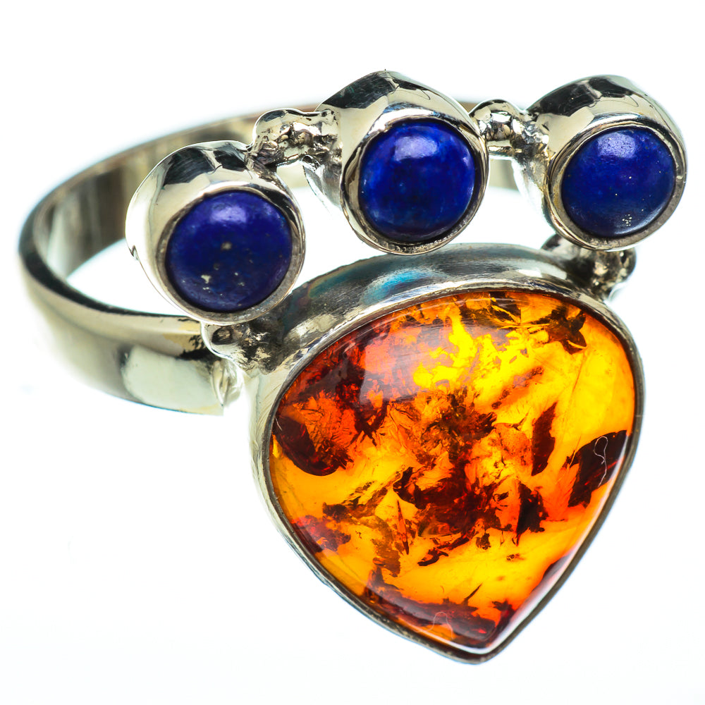 Baltic Amber Rings handcrafted by Anasilvercos - RING49322