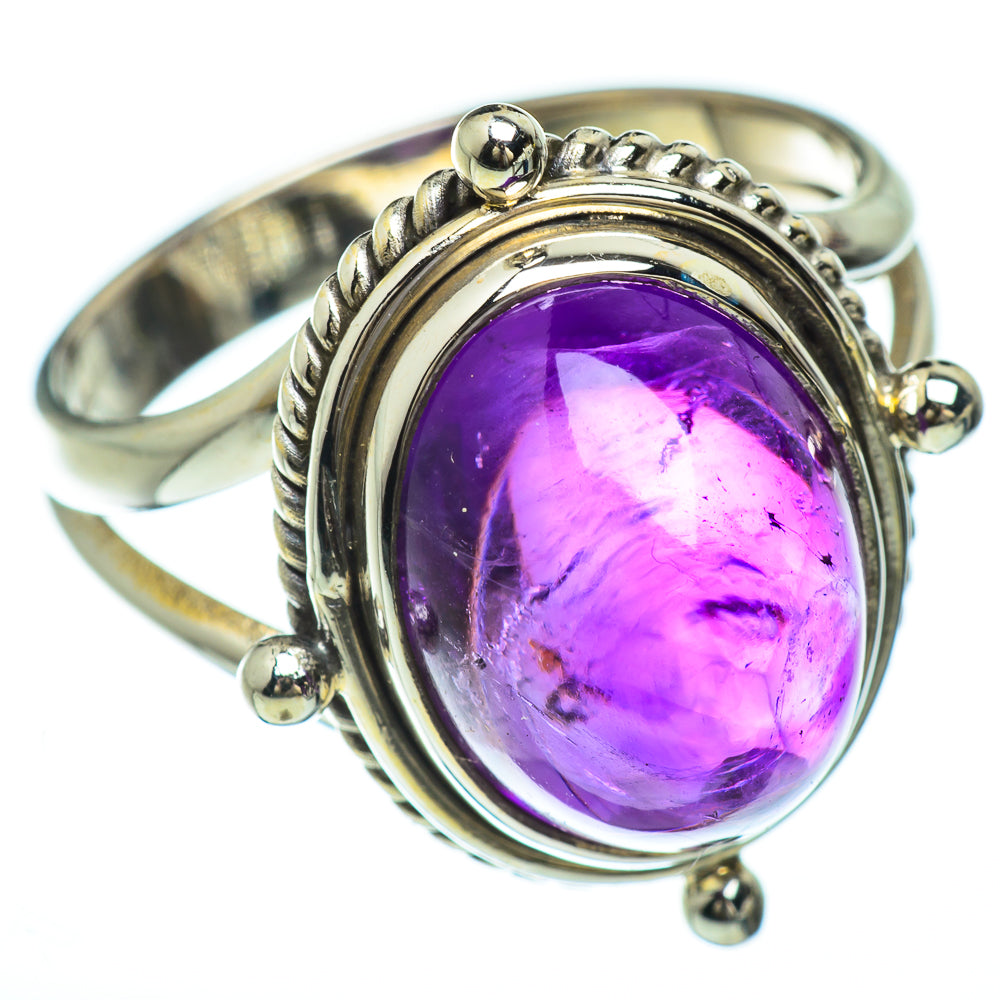 Amethyst Rings handcrafted by Anasilvercos - RING49348
