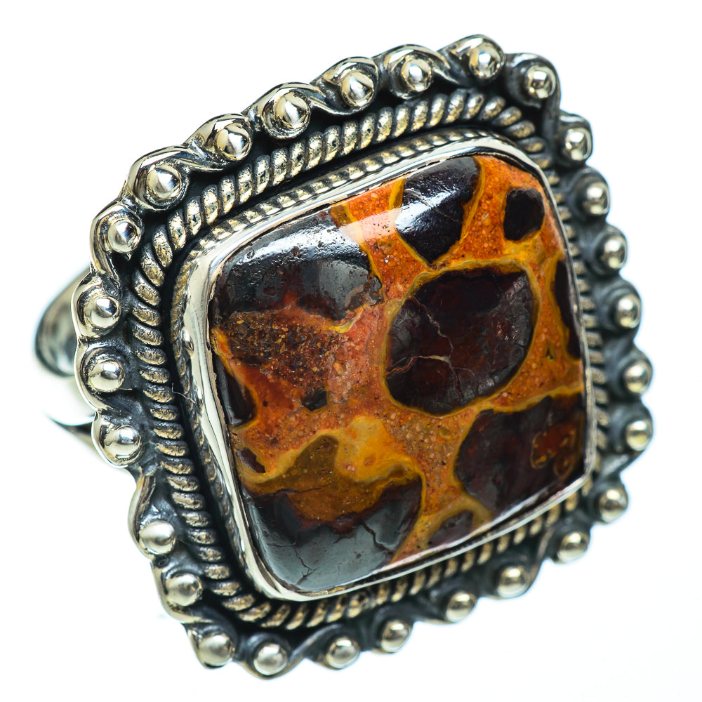 Chert Breccia Rings handcrafted by Anasilvercos - RING49391