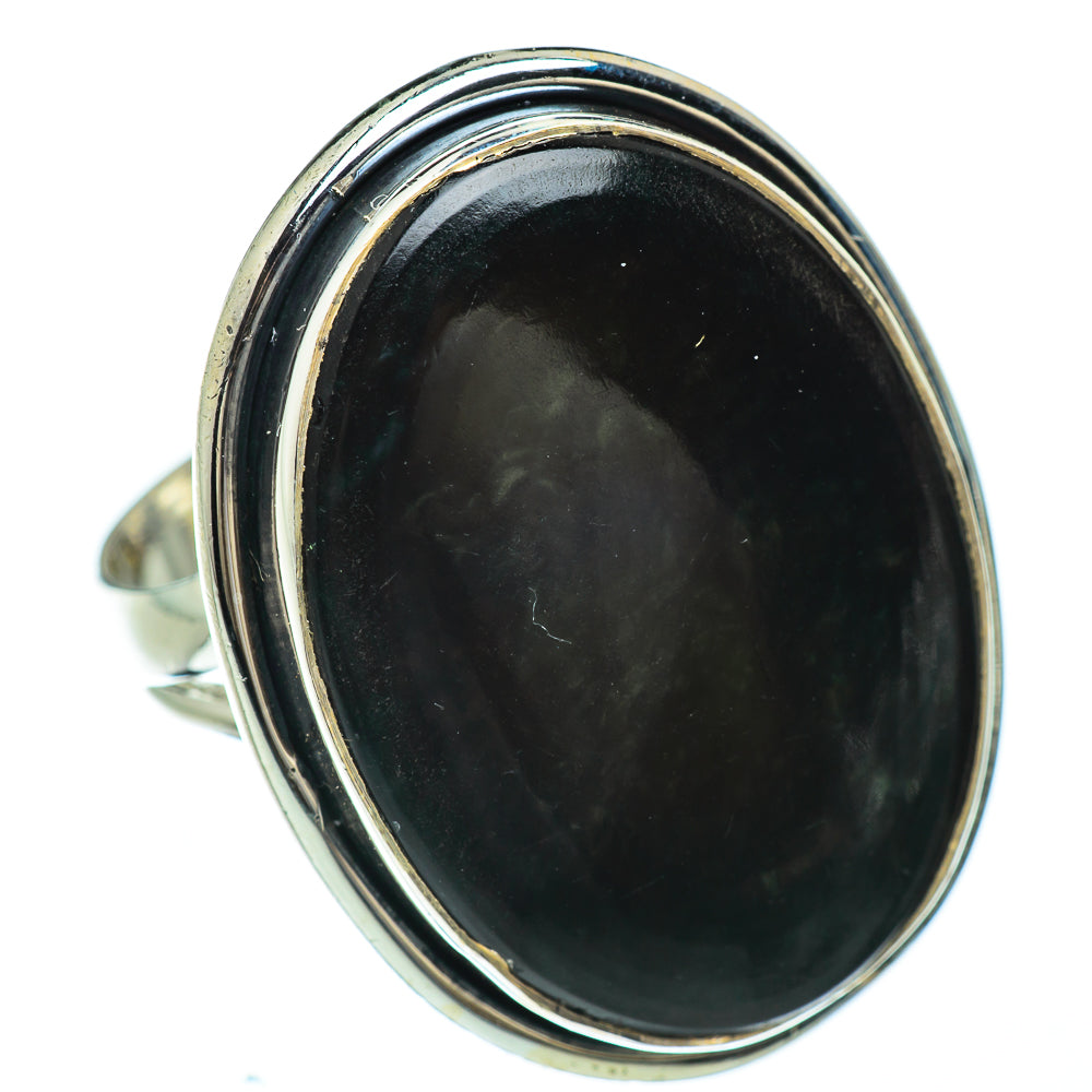 Seraphinite Rings handcrafted by Anasilvercos - RING49400
