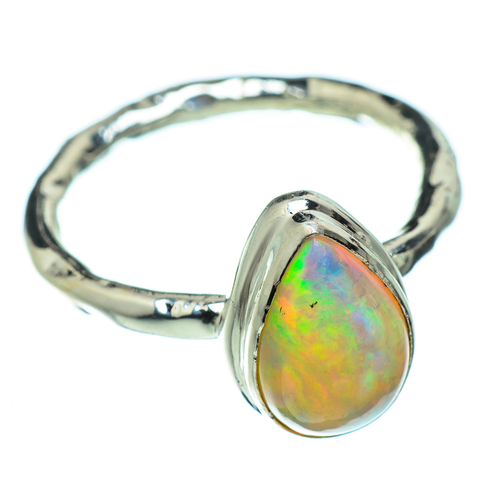 Ethiopian Opal Rings handcrafted by Anasilvercos - RING49558