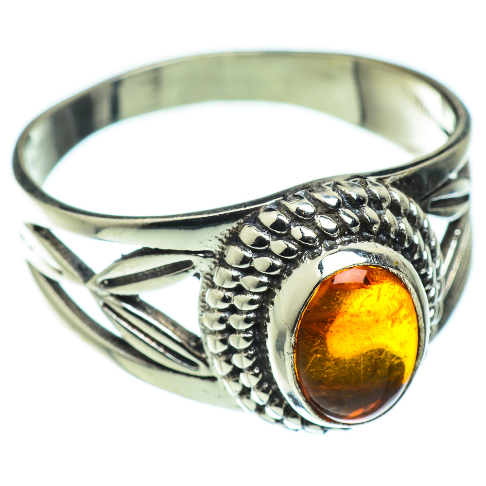 Baltic Amber Rings handcrafted by Anasilvercos - RING49677