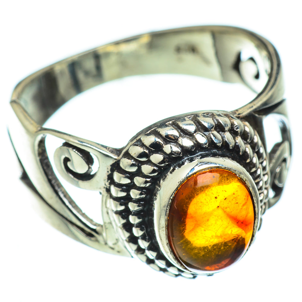 Baltic Amber Rings handcrafted by Anasilvercos - RING49714