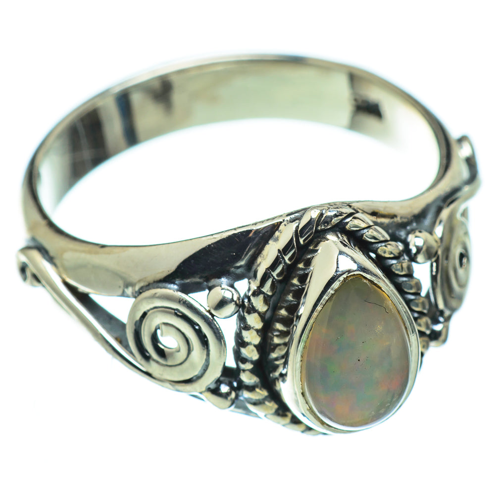 Ethiopian Opal Rings handcrafted by Anasilvercos - RING49764