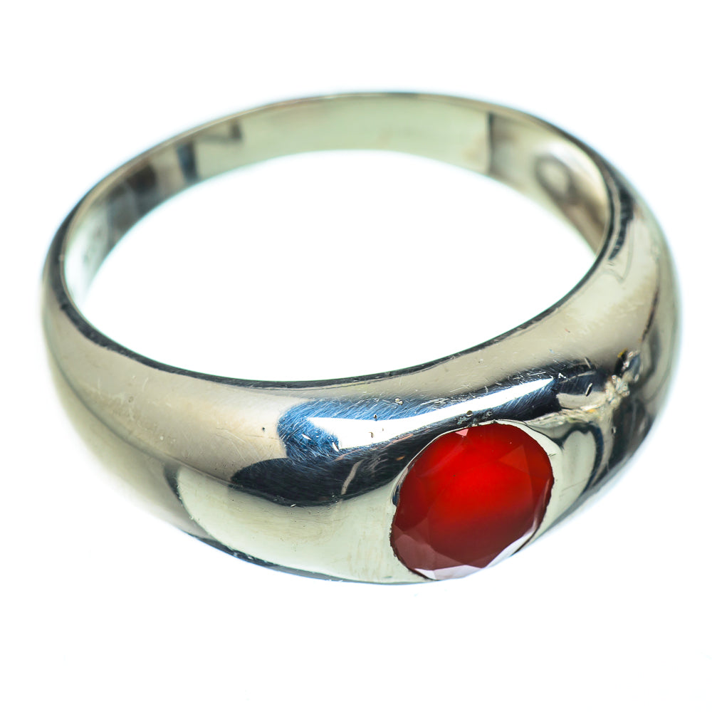 Red Onyx Rings handcrafted by Anasilvercos - RING49780