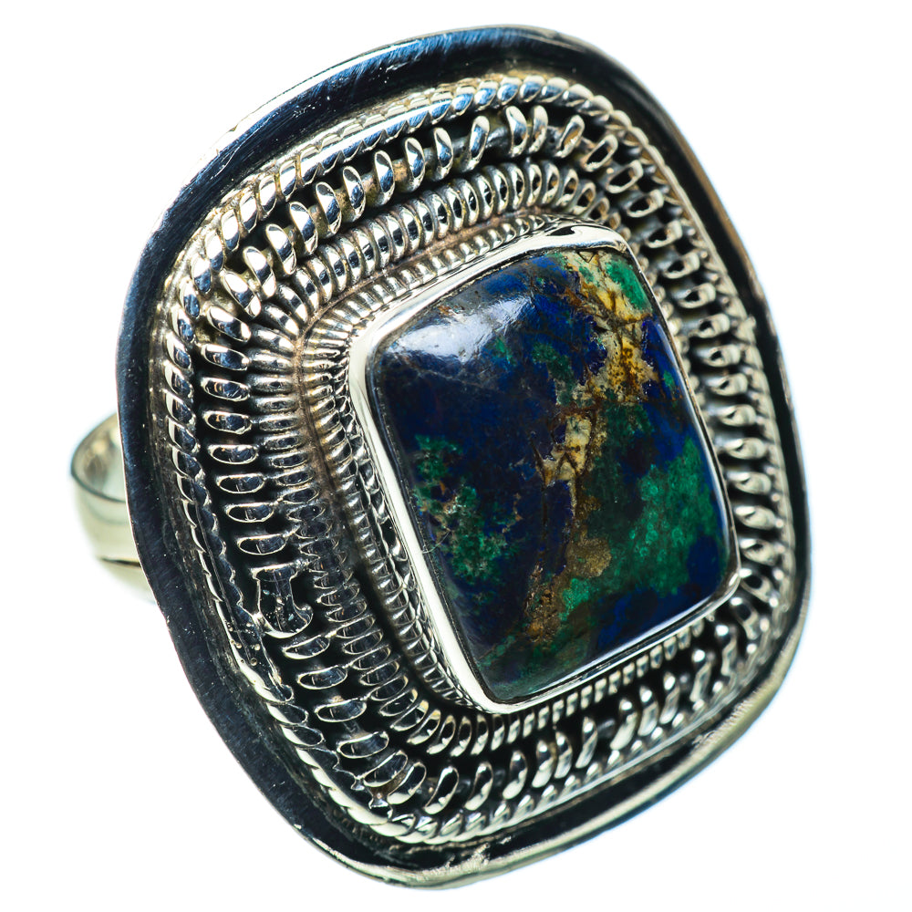 Azurite Rings handcrafted by Anasilvercos - RING49804