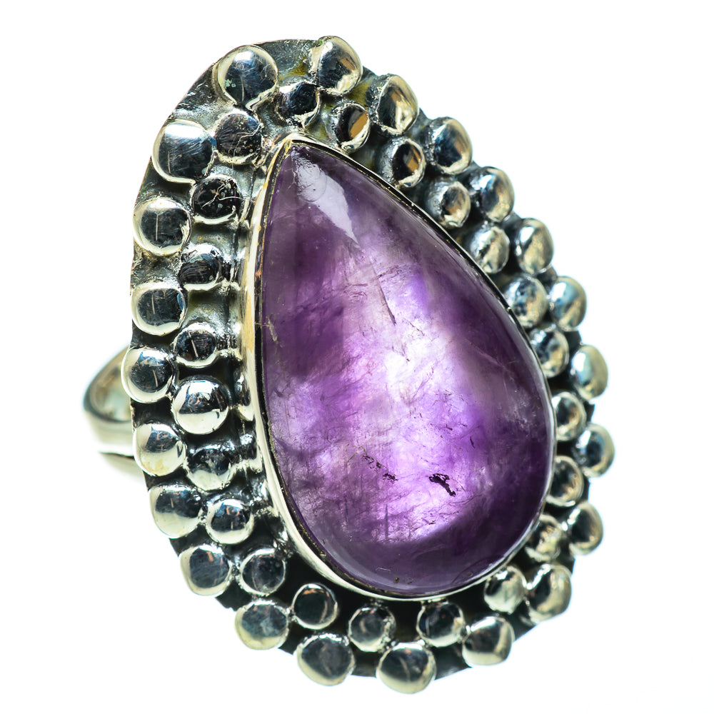 Amethyst Rings handcrafted by Anasilvercos - RING49840