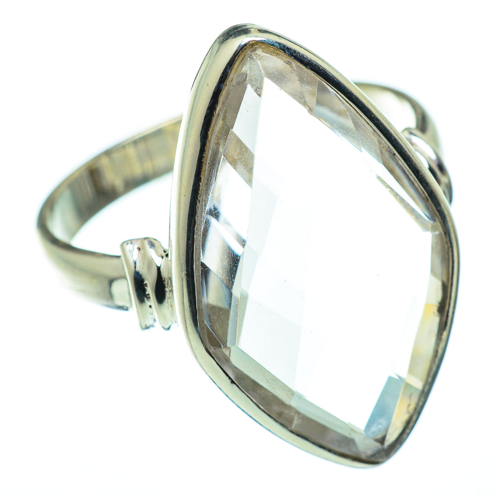 White Quartz Rings handcrafted by Anasilvercos - RING49883