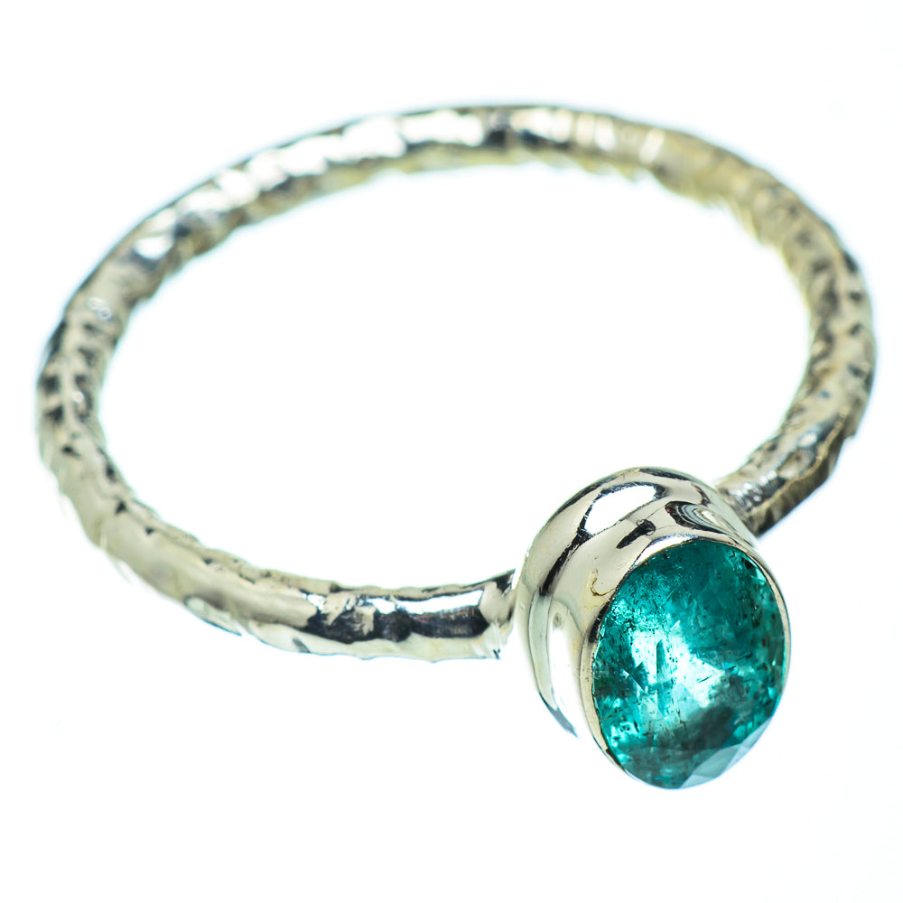 Zambian Emerald Rings handcrafted by Anasilvercos - RING49925