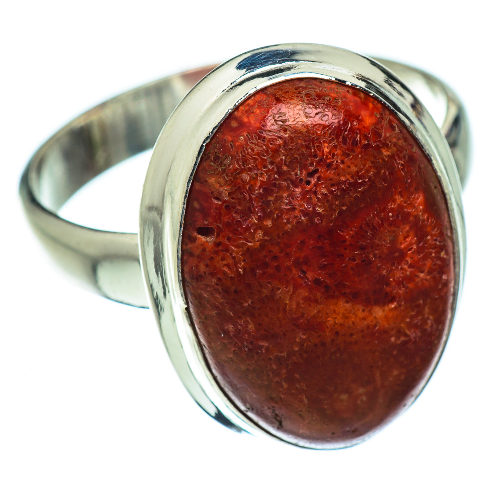 Sponge Coral Rings handcrafted by Anasilvercos - RING49964
