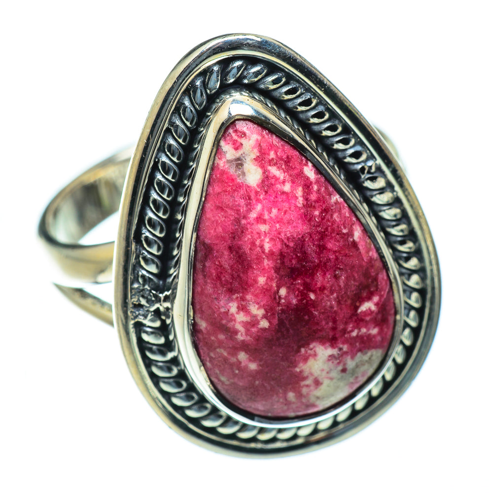 Thulite Rings handcrafted by Anasilvercos - RING49967