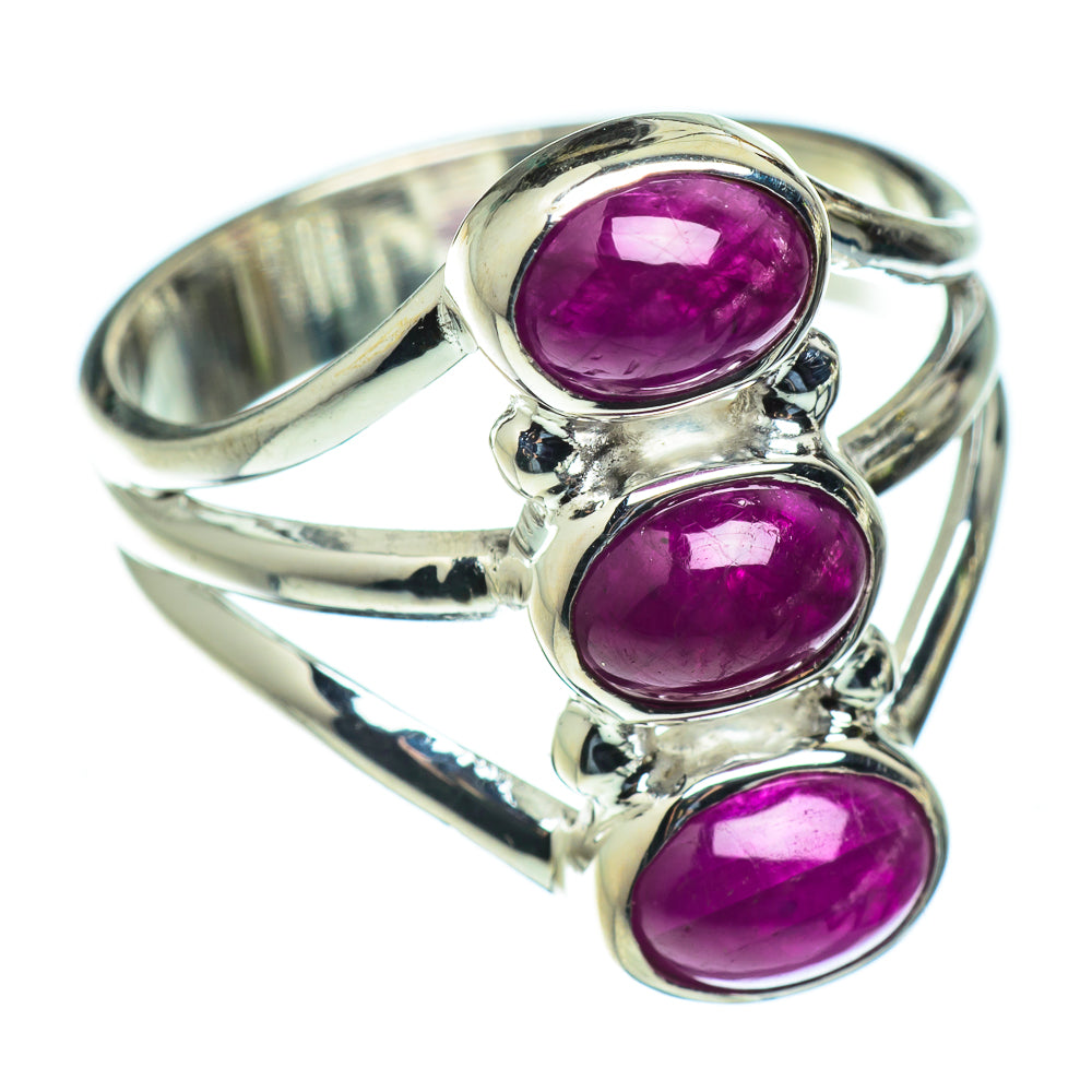 Pink Tourmaline Rings handcrafted by Anasilvercos - RING50031