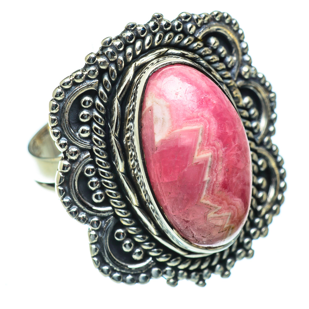 Rhodochrosite Rings handcrafted by Anasilvercos - RING50032