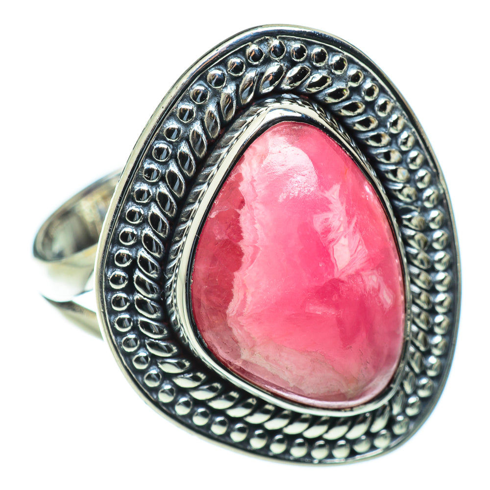 Rhodochrosite Rings handcrafted by Anasilvercos - RING50140