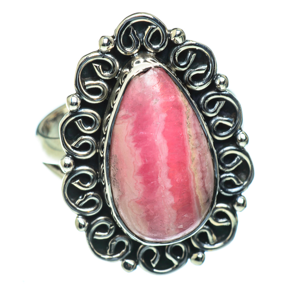 Rhodochrosite Rings handcrafted by Anasilvercos - RING50168