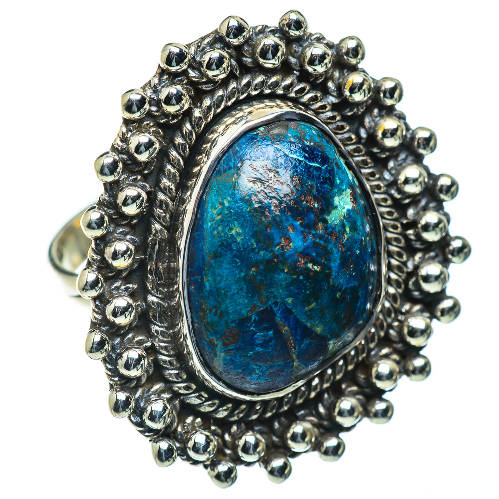 Shattuckite Rings handcrafted by Anasilvercos - RING50255