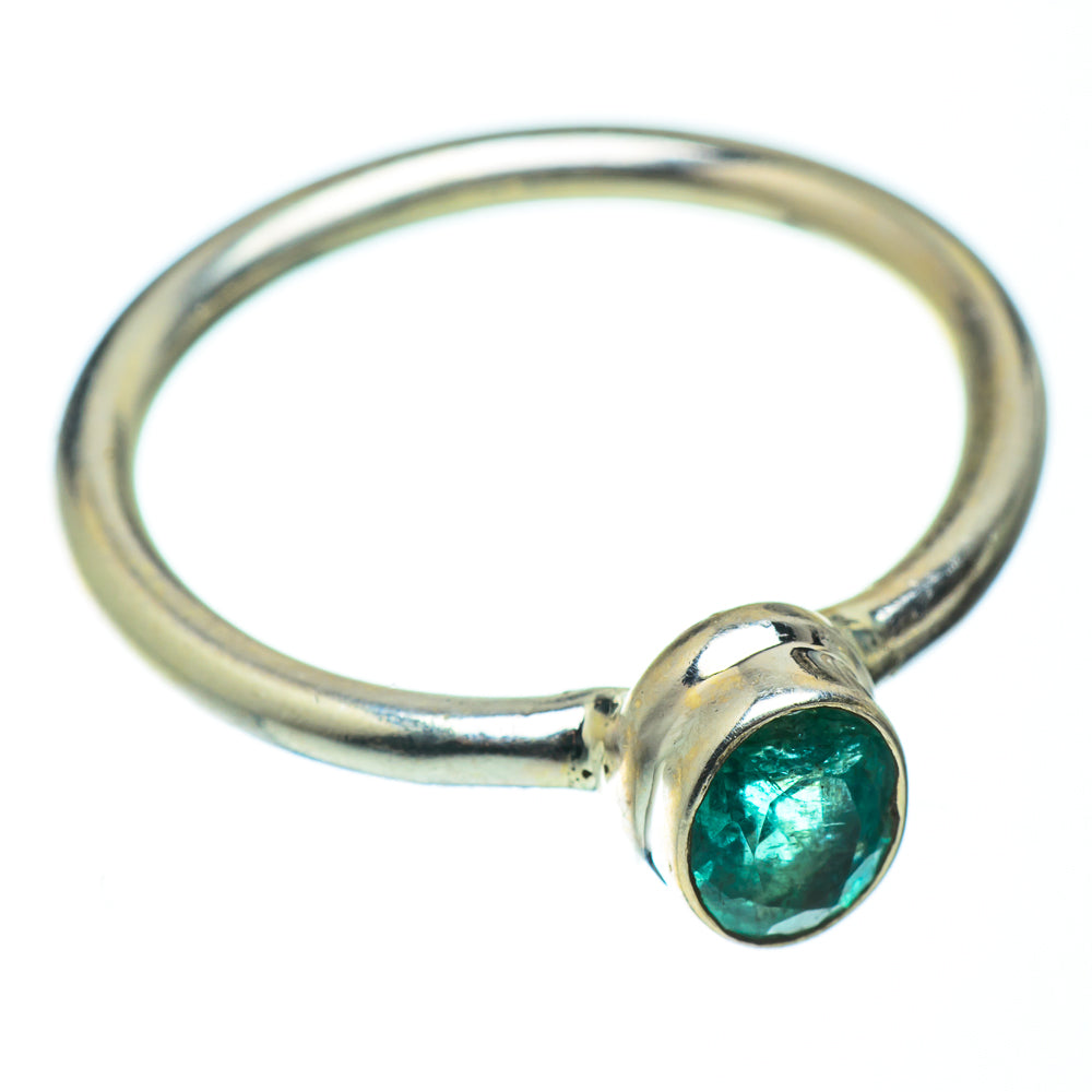 Zambian Emerald Rings handcrafted by Anasilvercos - RING50353