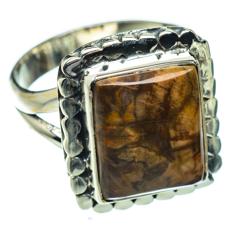 Chert Breccia Rings handcrafted by Anasilvercos - RING50356