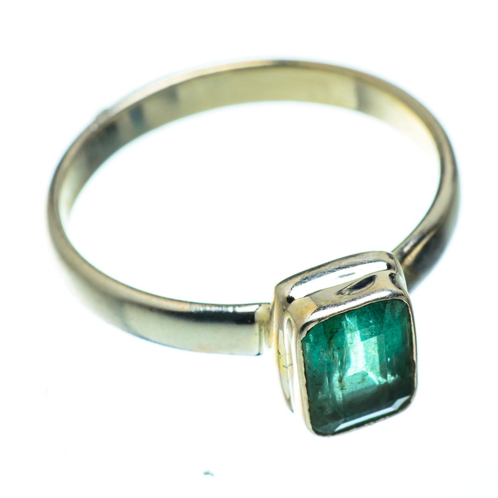 Zambian Emerald Rings handcrafted by Anasilvercos - RING50385