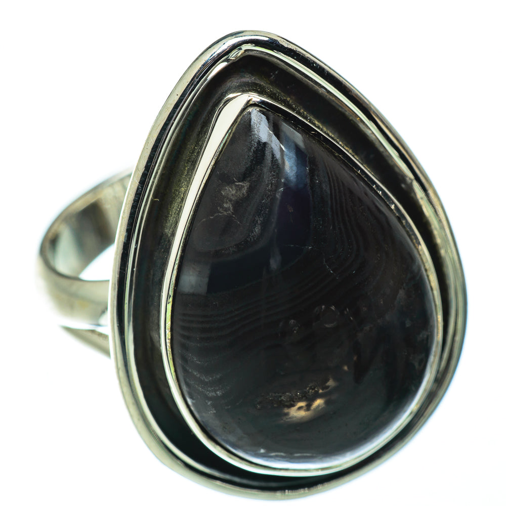 Psilomelane Rings handcrafted by Anasilvercos - RING50397